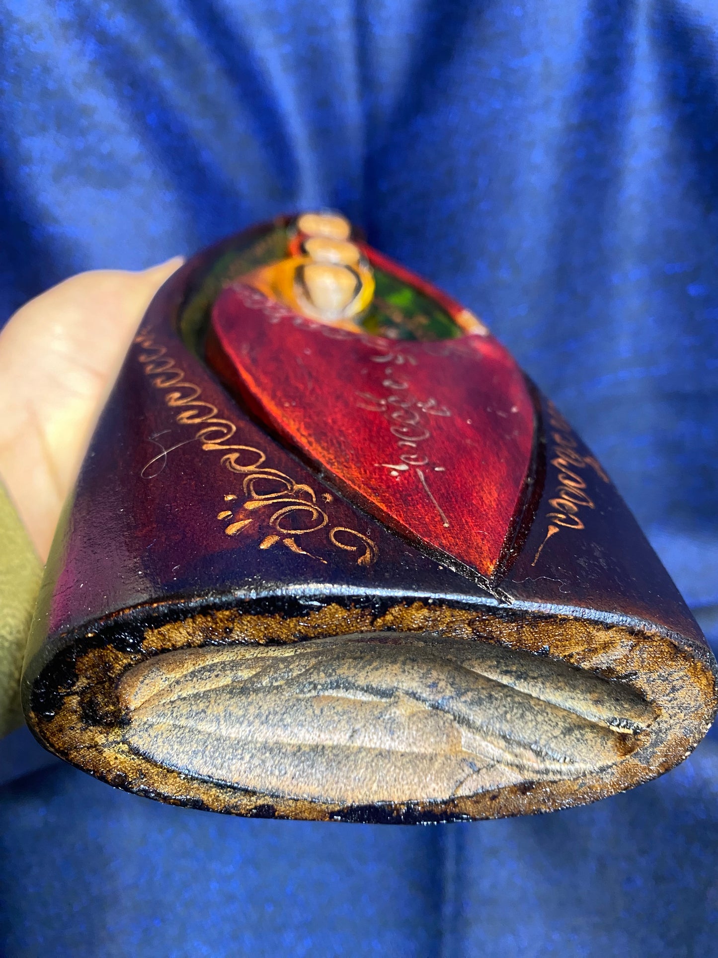 Nativité Sculpture en Bois Yalte