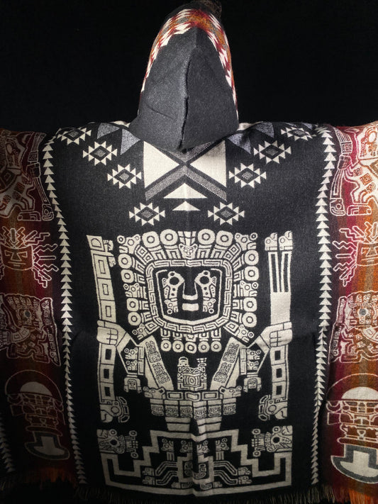 Poncho Wiracocha Otavalo-Ecuador-Arte