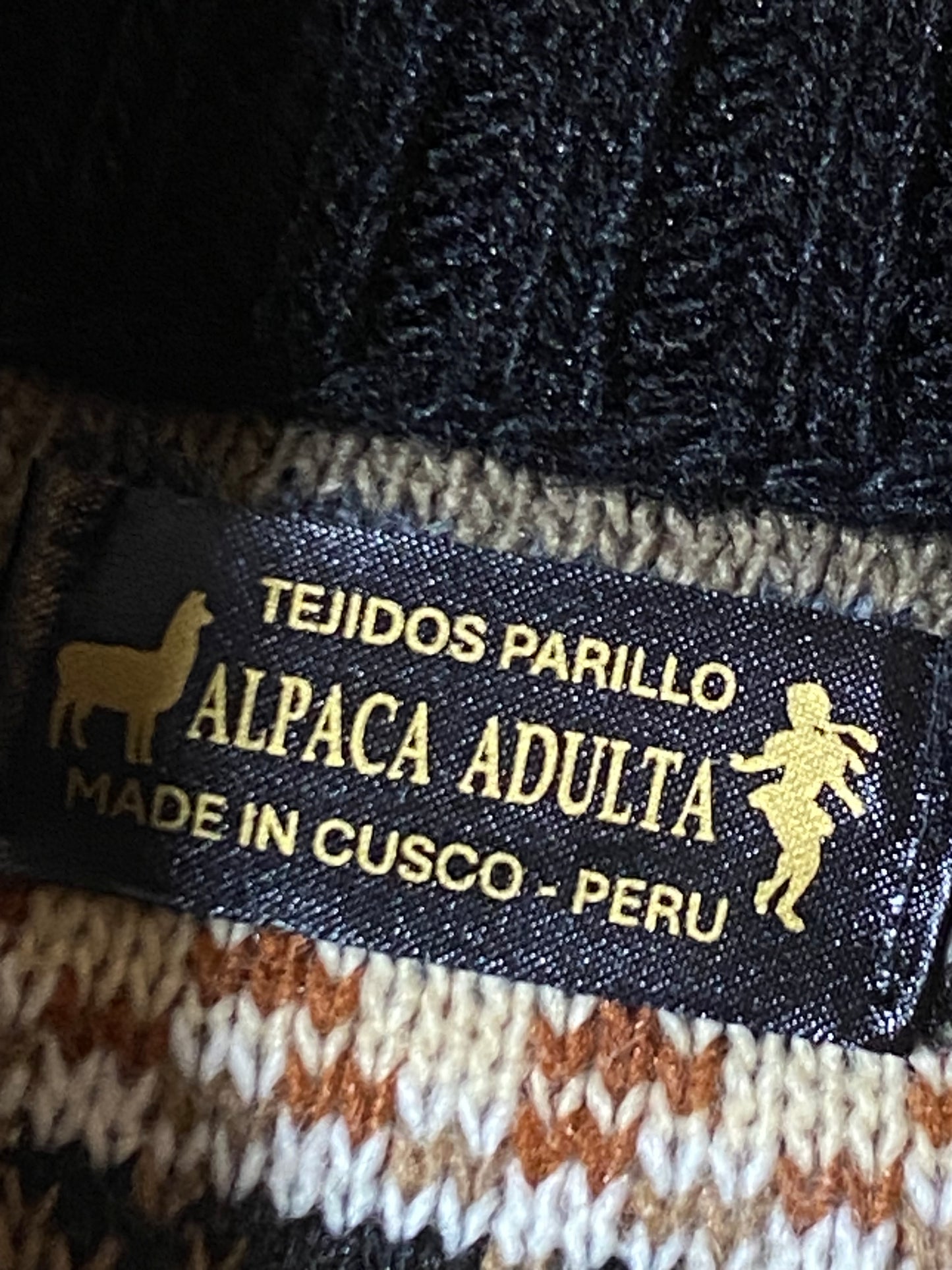 Pull Cardigan à col zippé Homme Cuzco-Pérou L