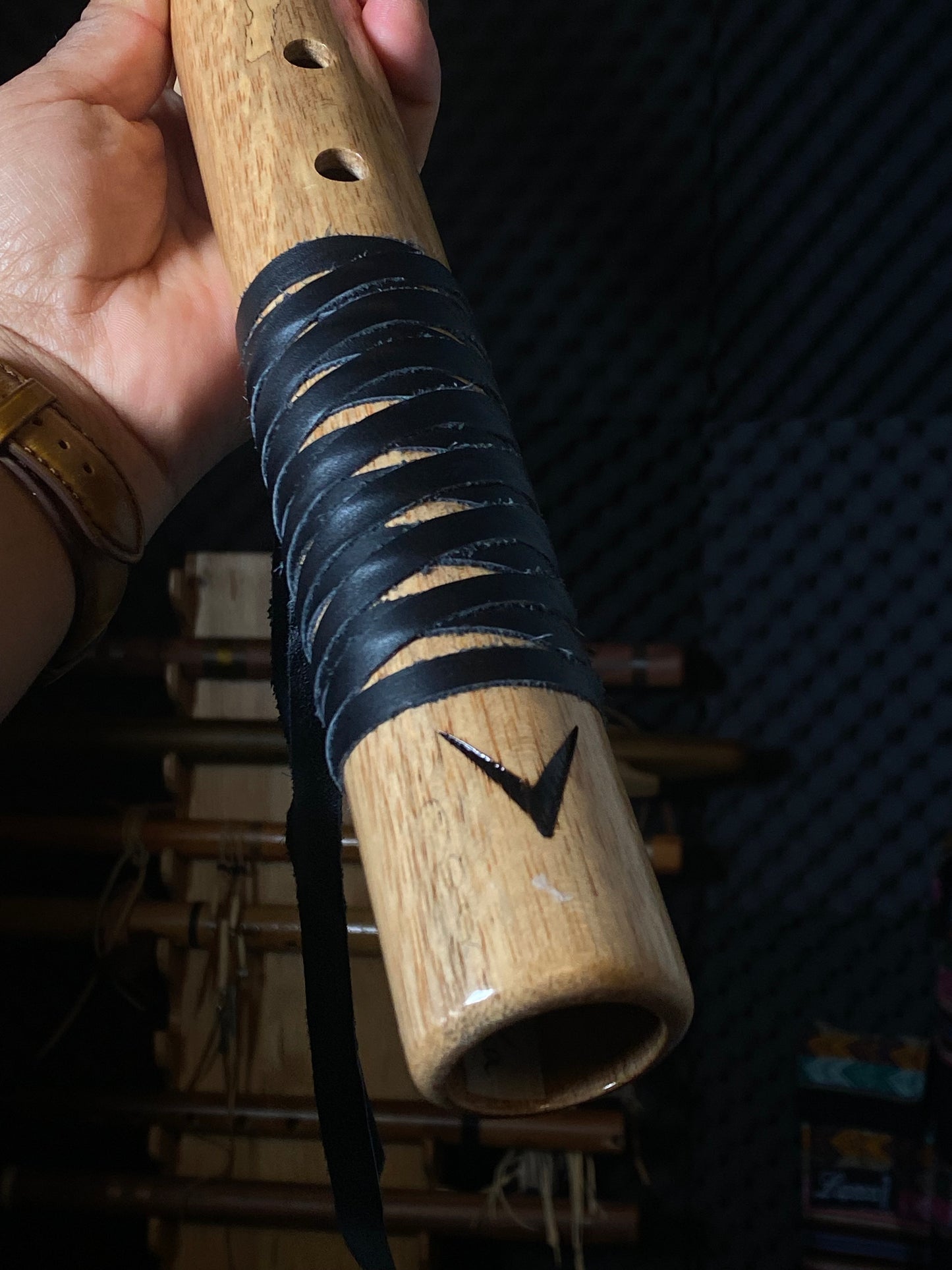 Flûte Native Teka Professionnel clef Re/D 4.40 hz