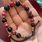 Bracelet Jaspe Rouge et Onix