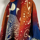 PONCHO ARBRE DE VIE ETHNIQUE