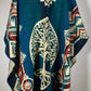 PONCHO ARBRE DE VIE ETHNIQUE