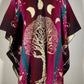 PONCHO ARBRE DE VIE ETHNIQUE