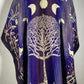 PONCHO ARBRE DE VIE ETHNIQUE