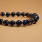 Bracelet Oeil de Tigre Blue