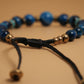 Bracelet en Agate Blue