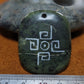 Pendentif Gravé en Jade Néphrite de L'Équateur