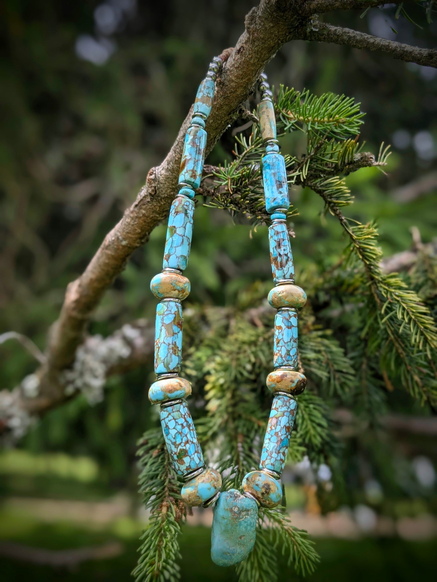 Collier en Turquoise Arizona CTA01