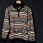Pull Cardigan à col zippé Homme Cuzco-Pérou L