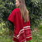 Poncho Cape Ethnique Otavalo-Ecuador