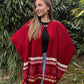 Poncho Cape Ethnique Otavalo-Ecuador