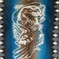 Poncho loup-aigle Otavalo-Ecuador
