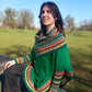 Poncho en Alpaga avec Manches