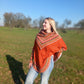 Poncho en Alpaga avec Manches