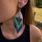 Boucle d'Oreille en perles de rocaille- Made in Ecuador