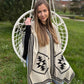 Poncho Cape Ethnique Otavalo-Ecuador