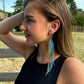 Boucle d'Oreille Dégradé en perle de rocaille - Made in Ecuador