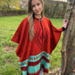 Poncho Cape Ethnique Otavalo-Ecuador