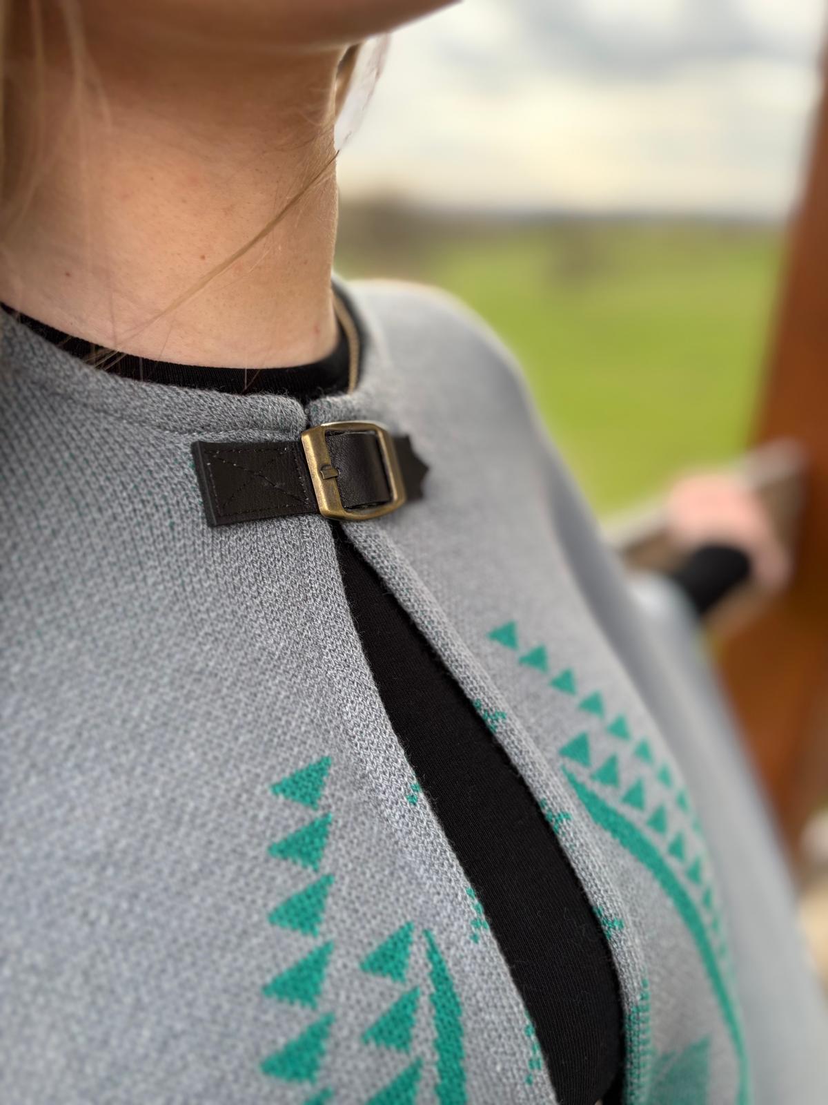 Poncho Cape Ethnique Otavalo-Ecuador