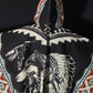 Poncho loup-aigle Otavalo-Ecuador