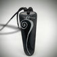 Pendentif Gravé en Jade Néphrite de L'Équateur