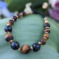 Bracelet Oeil de Tigre-Cuivre